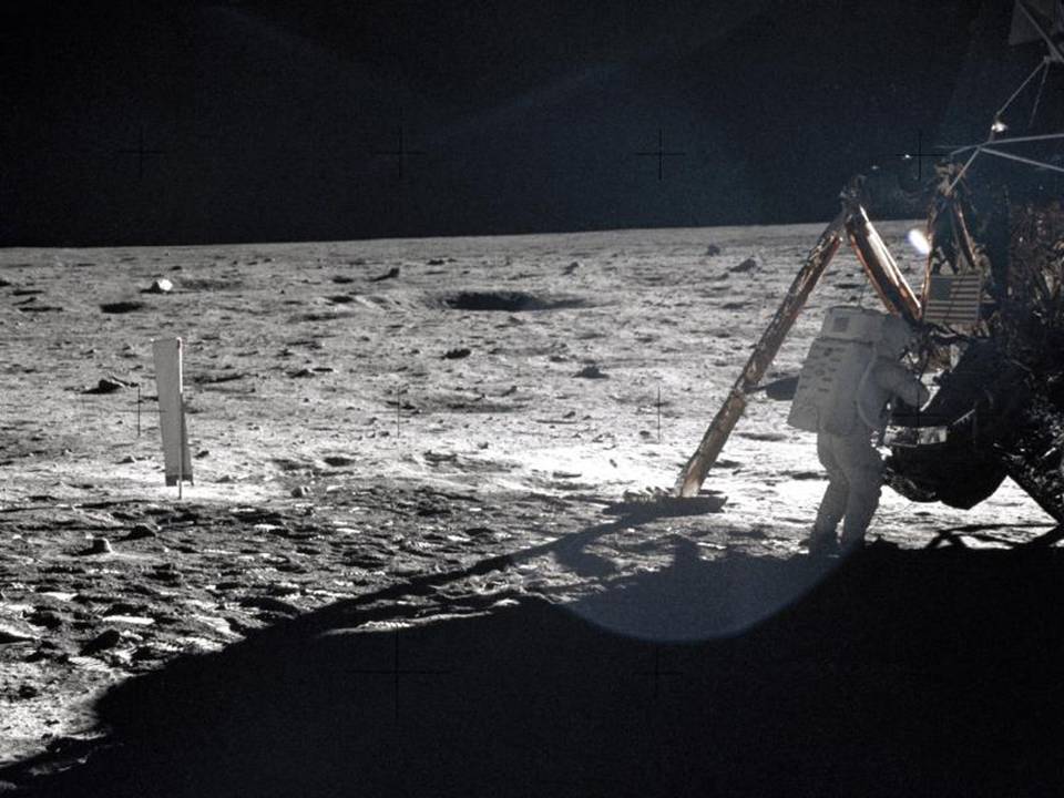Armstrong on the Moon